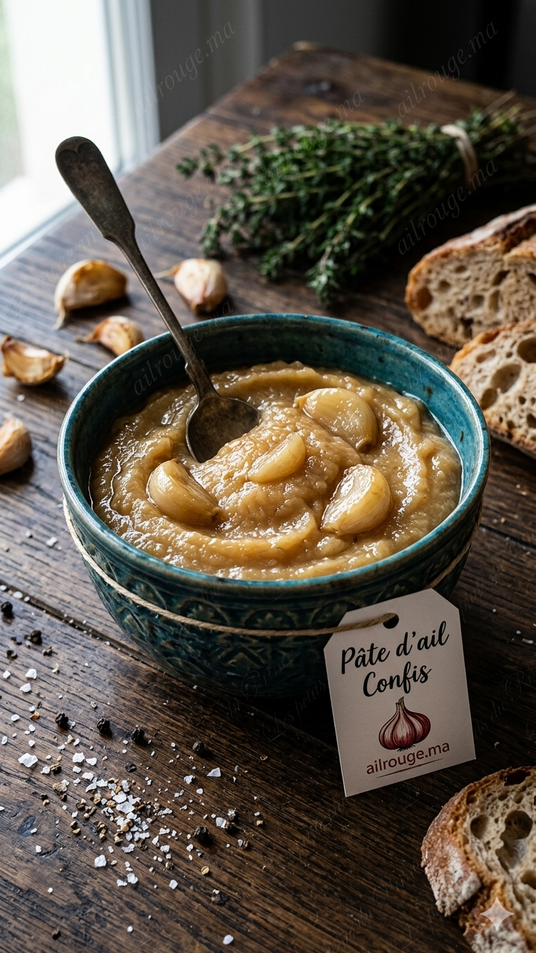 Pâte d'ail confit